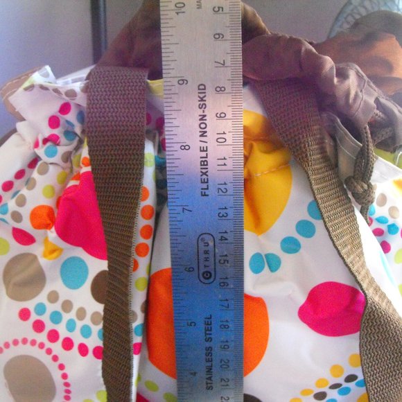 31 insulated drawstring lunch shoulder bag cooler - Picture 2 of 9